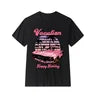 Personalized Knitted T-Shirt Girl Group T-Shirt Girl Travel Vacation Gift Shipped From the USA 1 Piece Customize Your Design