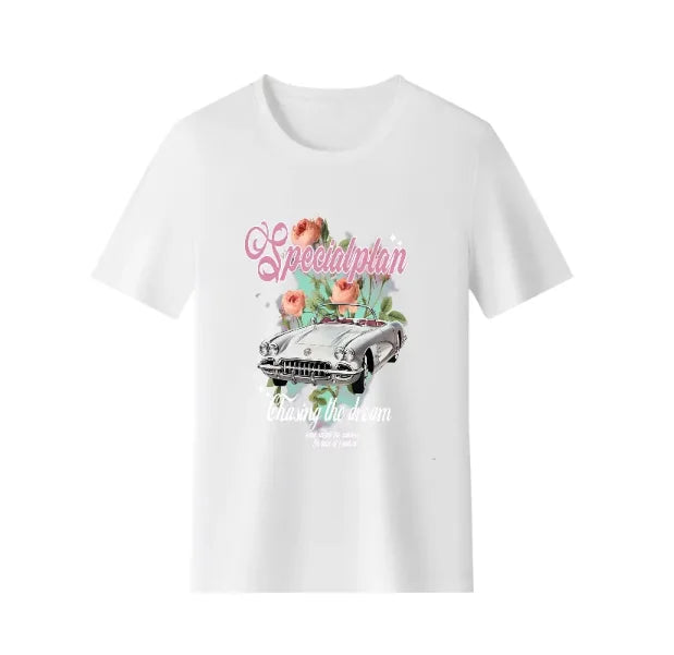 Personalized Knitted T-Shirt Girl Group T-Shirt Girl Travel Vacation Gift Shipped From the USA 1 Piece Customize Your Design