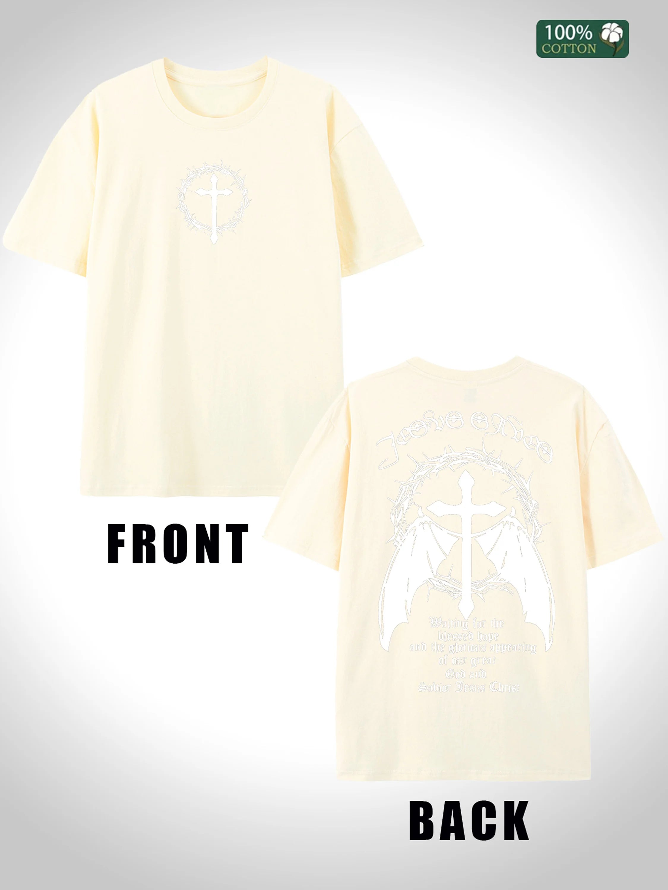 Modern Fit Mens Cotton Tshirt Oversize 100 Cotton 2025 US Local Stock